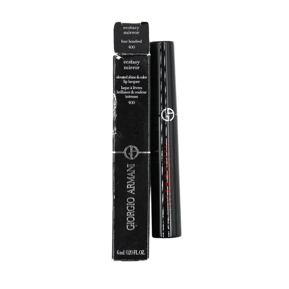 Giorgio Armani - Ecstasy Mirror Lip Lacquer - 400 Four Hundred - .2 oz / 6 ml